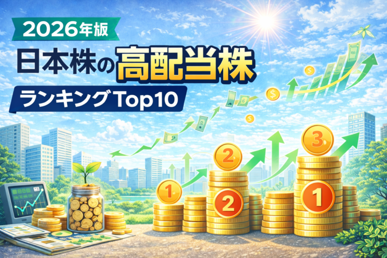 2026年版 日本株の高配当株ランキングTop10 | お金の大辞典